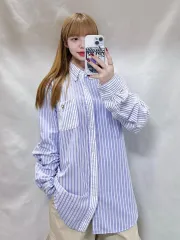 ポロラルフローレン QR マルチポニー ストライプ シャツ