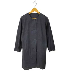 ムジルシリョウヒン 無印良品 ノーカラーデニム ロングコート レディース JPN：S 