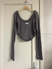 プリーズノーフォロー 長袖Tシャツ 2枚 킴즈ソウル カーキポイント アズオンニューアルリン スリータイムズ