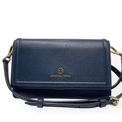 未使用級　MICHAELKORS JET SET CHARM スモール　ネイビー