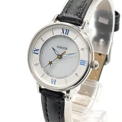 Citizen Wicca E031-R009273 Watch Solar Ladies Round Silver Working シチズン ウィッカ ソーラー 電波ソーラー レディース ラウンド シルバー  稼働品