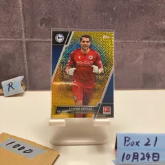 2022 Topps Chrome Bundesliga STEFAN ORTEGA 07/50 OSCARMINIA BIELEFELD Gold Mojo Refractor カード