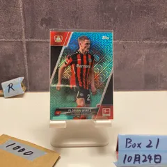 2022 Topps Chrome Bundesliga FLORIAN WIRTZ 095/199 BAYER 04 LEVERKUSEN Mojo Refractor カード