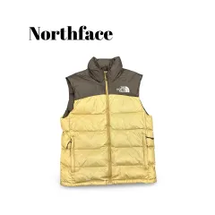 (95)THE NORTH FACE ザノースフェイス 700 ヌプシ ダウン ベスト ブラウン