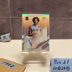 2021-22 Topps Chrome Ryan Bewley 直筆サインカード Overtime Elite Refractor カード