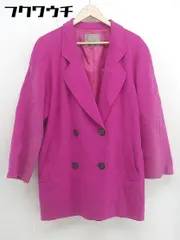 ■ un deux trois 長袖 コート サイズ9 マゼンタ系 レディース 【中古】 【1106240012137】