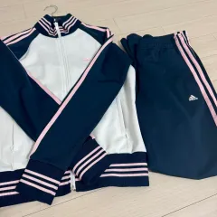 アディダス セットアップ ジャージ トレーニングウェア メンズ 薄ピンク 薄ピンク ネイビー ピンク ホワイト 必須アイテム