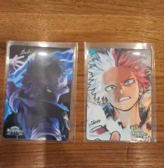 まとめ売り)僕のヒーローアカデミア ヒロアカ 原画展 麻 マグネット ステッカー 轟 焦凍 荼毘