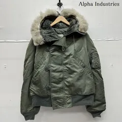 アルファ インダストリー 80s USA製 N-2B フード ファー フライト ジャケット IDEAL 1615-573-8335 メンズ M ISItems【USED】【古着】【中古】50149090