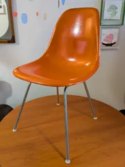 ヴィンテージ Herman Miller ハーマンミラー イームズ サイドシェルチェア テラコッタ Hベース