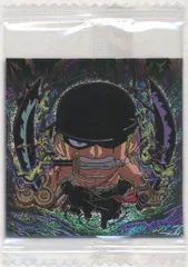 バンダイ にふぉるめーしょん ワンピース大海賊シールウエハース LOG.6/2683391 ロロノア・ゾロ【SEC】 S1