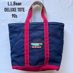 珍品／希少ハンドルガイドライン／80s〜旧タグ／LLbean／トート／M／青 