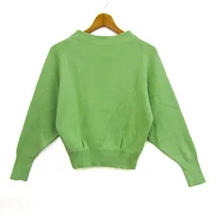 ロペ ニット トップス 長袖 セーター 未使用品 レディース 38サイズ グリーン ROPE'