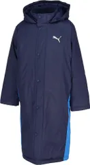 プーマ PUMA ACTIVE SPORTS ベンチ コート 120-160cm キッズ ボーイズ アウター グランドコート 防寒 保温 チーム 練習 トレーニング ジュニア  677714 06 プーマ ネイビー