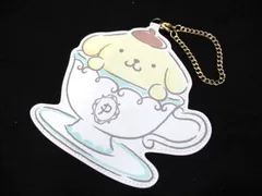 サマンサタバサプチチョイス Samantha Thavasa Petit Choice ポムポムプリン パスケース 定期入れ 美品中古■