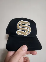 STUSSY ステューシー 帽子 Sロゴ スナップバック ほぼ新品