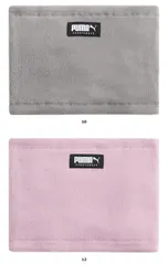 プーマ PUMA リバーシブル フリース ネック ウォーマー メンズ レディース 防寒 保温 マフラー アクセサリー スポーツウェア 通勤 通学 自転車 レジャー 秋 冬  054088 10 プーマ ブラック/キャス