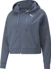 プーマ PUMA MODERN SPORTS フーデット ジャケット ウィメンズ レディース アウター パーカー スウェット トレーニング フィットネス スポーツ 秋 冬 女性  672255 18 EVENINGSKY