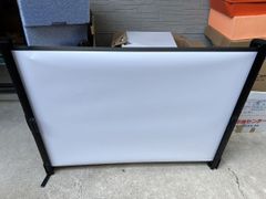 ☆良品☆UCHIDA 内田洋行 ポータブルプロジェクタースクリーン KS-09W