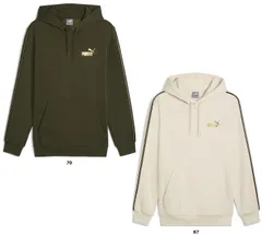プーマ PUMA ESS TAPE MINIMAL GOLD フーディースウェット FL 685336 70 ダーク オリーブ