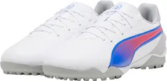 プーマ PUMA サッカー キング マッチ TT+MID JR サッカースパイク サッカーシューズ ジュニア 小学生 高学年 中学生 固い土 人工芝 トレーニング ユース ターフ 部活 チーム  10805202 プーマ ホワイト/ブルーメ
