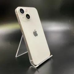 【全額返金保証】【最速発送】 iPhone 13 mini 128GB スターライト SIMフリー 白ロム 美品 動作確認済 82%