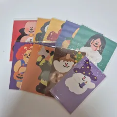 廃盤)リノフレンズ BIG ホログラム ハロウィーン ステッカー 9種 まとめ売り