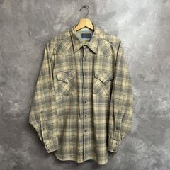 1015 70s USA製 PENDLETON ペンドルトン ネルシャツ XL - メルカリ