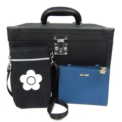 マリークヮント ショルダーポーチ メイクボックス 3点セット 小物入れ ブランド まとめて レディース MARY QUANT 【中古】
