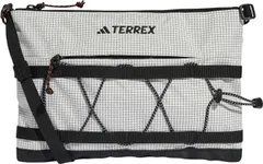 アディダス adidas アウトドア テレックス マルチオーガナイザーバッグ メンズ レディース 男性 女性 サコッシュ ポシェット かばん 旅行 外出 軽量 ショルダーバッグ 撥水 多機能  KPI90 JD3432 ダッシュグレー/ブラ