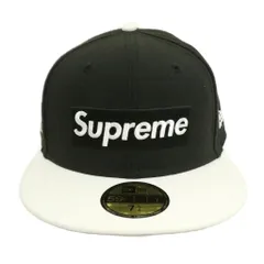 シュプリーム SUPREME 22SS 2-Tone Box Logo New Era ニューエラ ボックスロゴ キャップ ブラック ホワイト 7 5/8 60.6cm