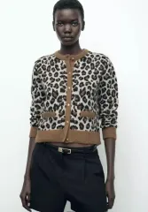 ZARA ヒョウ柄 レオパード カーディガン S 新品 ZARA