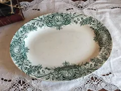 2025年最新】フランスアンティークオーバルプレートの人気アイテム