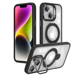 【米軍規格・seninhi対応】iPhone 14 ケース seninhi 縦横両対応 半透明 黄ばみ防止 ワイヤレス充電 iPhone14 レンズ保護 ワイヤレス充電対応 耐衝撃 携帯カバー マグネット搭載 車載ホルダー マグセーフ対応 おしゃれ ンプロテク