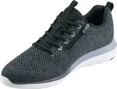 ヨネックス YONEX メンズ パワークッション ウォーキングシューズ スニーカー 軽量 クッション性 ニット フィットネス 快適性 ファスナー付き ホールド サポート 散歩  M01Y 036 チャコールグレー