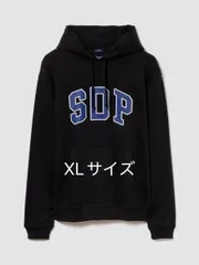 新品未開封　スチャダラパー x  GAP  SDP コラボ　アーチロゴ フード付きパーカー　ブラック/黒　XL　 フーディー ギャップ