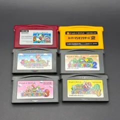 マリオブラザーズ1 2 マリオアドバンス1 2 3 4 6本セット ゲームボーイアドバンス GBA 任天堂 動作確認済み