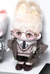 WOOBLE コットンカレッジ ブラウン 10cm