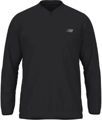 ニューバランス New Balance ストレッチウーブンボンバージャケット メンズ アウター 上着 長袖 トップス 吸汗速乾 ドライ ソフト トレーニング ジム フィットネス 部活 チーム 練習  MJ41017 BK ブラック