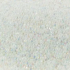 サムコス バブルビーズ レジン封入ビーズ 約200gセット 穴なし 丸玉 マイクロ ガラスビーズ オーロラ ミックス パール アート 光沢 気泡 手作り用品 アクセサリーパーツ ネイルパーツ 手芸用品 DIY 装飾充填物