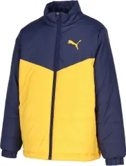 プーマ PUMA ACTIVE SPORTS 中綿 ジャケット 120-160cm キッズ ボーイズ アウター 防寒 保温 チーム 練習 トレーニング クラブ活動 ジュニア 子供  677713 06 プーマ ネイビー