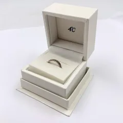 4°C リング・指輪  シルバー ピンクシルバー PINK SILVER 中古