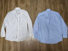 2枚まとめ)イェジャック クールマックス シャツ 白・ブルー 100 新品 出品