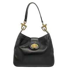 CELINE(セリーヌ) ショルダーバッグ - 黒 レザー