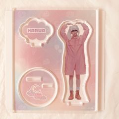&team ハルア HARUA アクスタ カフェ アクリルスタンド - メルカリ