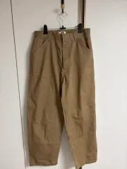 UNIQLO U (ユニクロユー) 24ss ワイドフィットチノパンツ ブラウン 73サイズ
