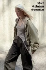 4 HYEIN SEO ウェービー ブルゾン