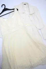 【新品未使用タグ付】Synchronicity セレモニースーツ3点セット 13号（ツイード ジャケット＋ワンピース＋シフォンワンピース）