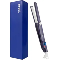Areti アレティ ヘアアイロン 20mm ピュアセラミック イノベーションモデル 急速加熱 ストレート カール 2way 前髪 メンズにも 24段階の温度調整 海外対応 i628PCPH-IDG 0