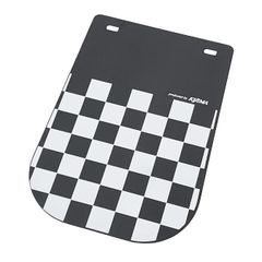 206-9060 General-Purpose Checker Pattern Fender Flaps, 120mm Pitch, 188x165mm, Motorcycle Parts, Kijima